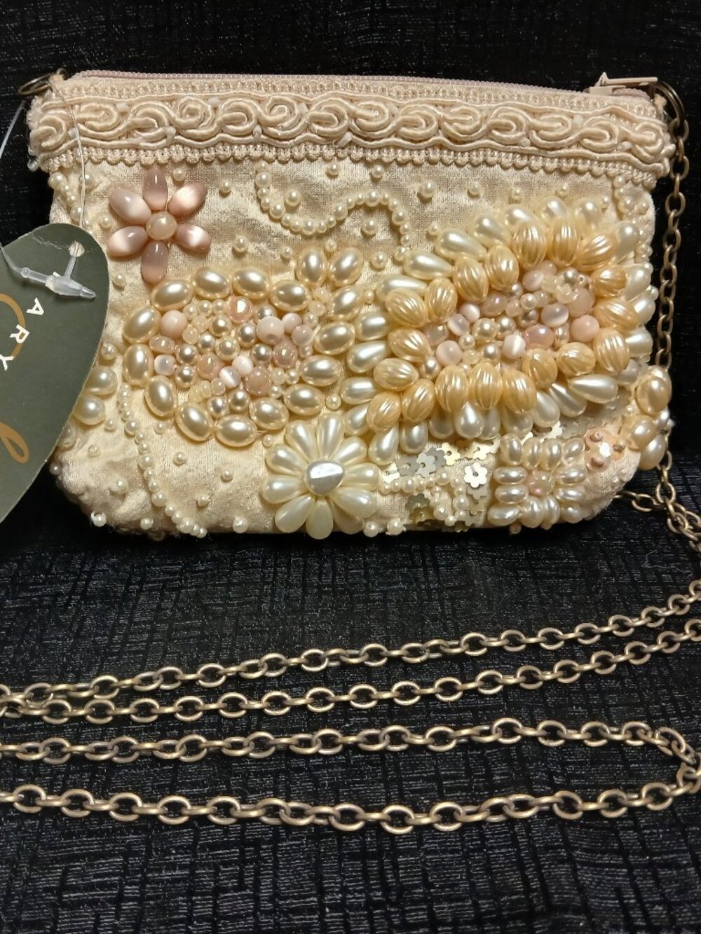 Mary Frances Pearl Purse